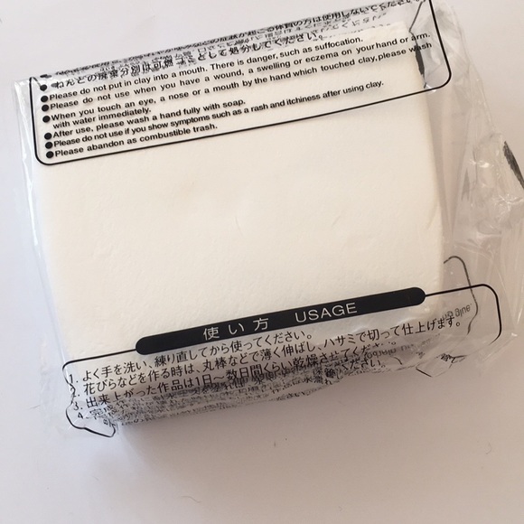 NWT White Daiso Soft Clay - Picture 3 of 6